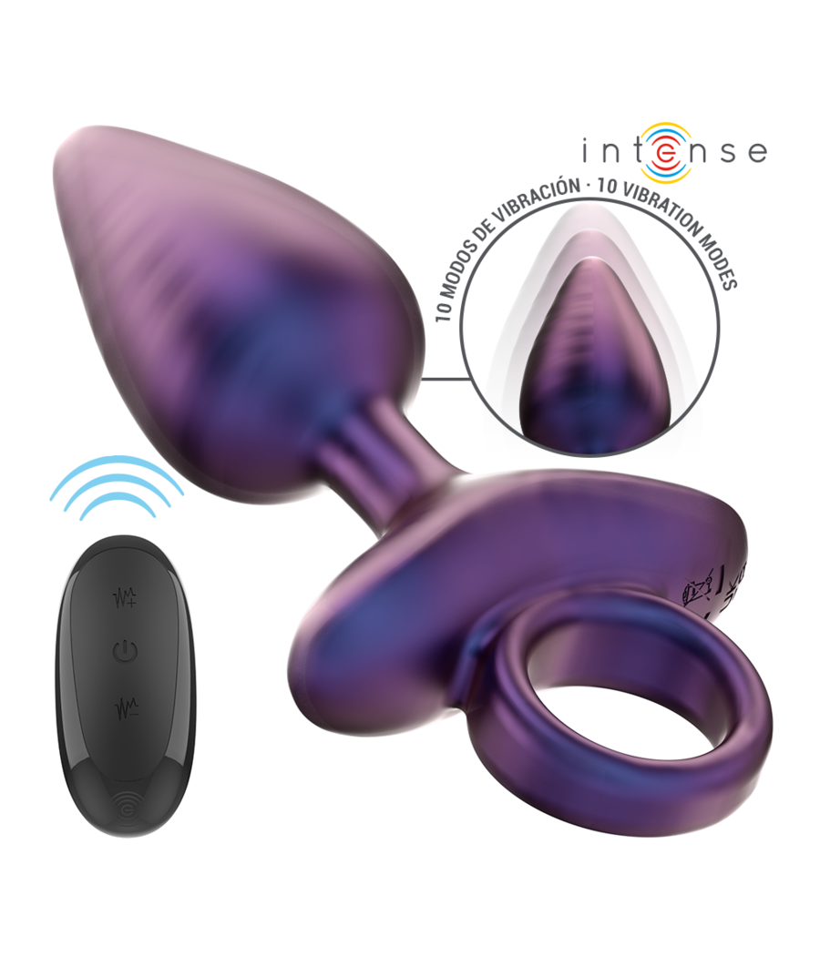 INTENSE - MICHAEL VIBRANTE ANAL PLUG MODELLO 2 TELECOMANDO