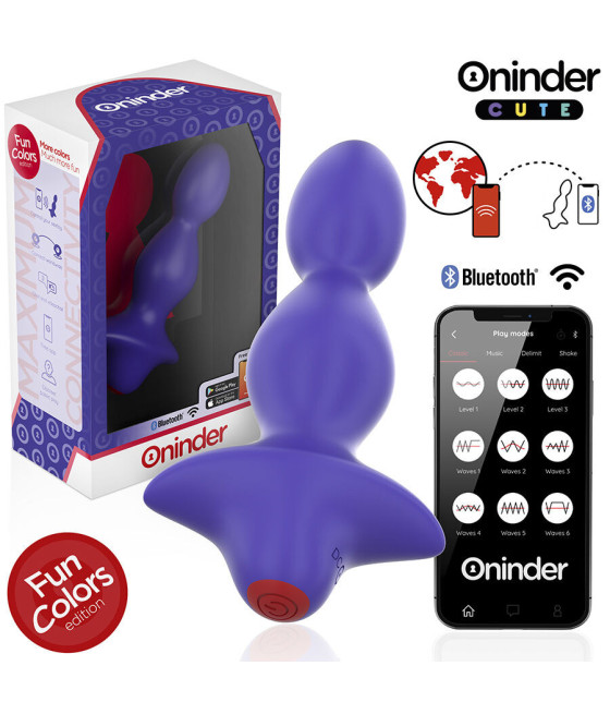 ONINDER CUTE - DILATATORE ANALE VIBRANTE LOVE BUTT - APP GRATUITA IN TUTTO IL MONDO