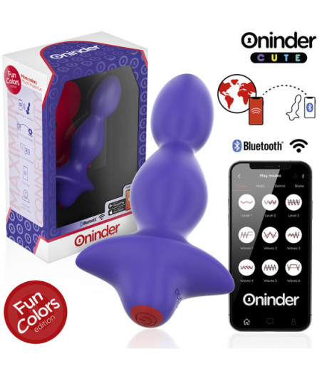 ONINDER CUTE - DILATATORE ANALE VIBRANTE LOVE BUTT - APP GRATUITA IN TUTTO IL MONDO