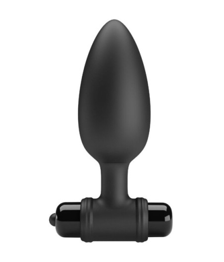 PRETTY LOVE - VIBRA BUTT PLUG 2 PLUG ANALE 10 VIBRAZIONI NERO
