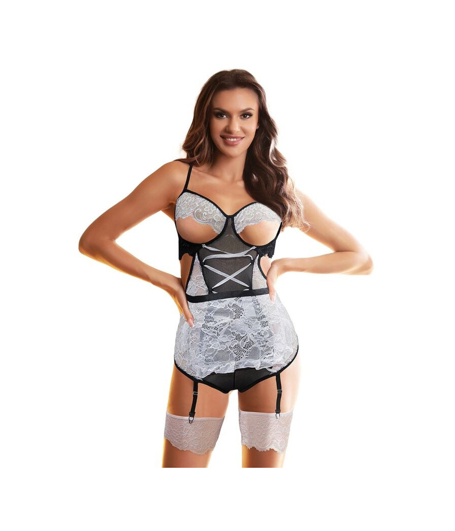 SUBBLIME - DISFRAZ SIRVIENTA BODY S/M