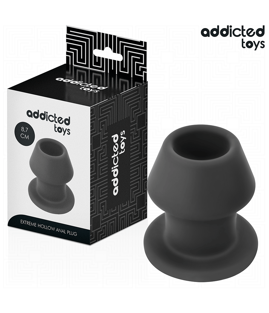 ADDICTED TOYS - EXTREME HOLLOW ANAL PLUG TAGLIA M 8,7 CM