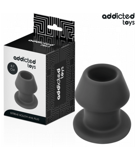 ADDICTED TOYS - EXTREME HOLLOW ANAL PLUG TAGLIA M 8,7 CM