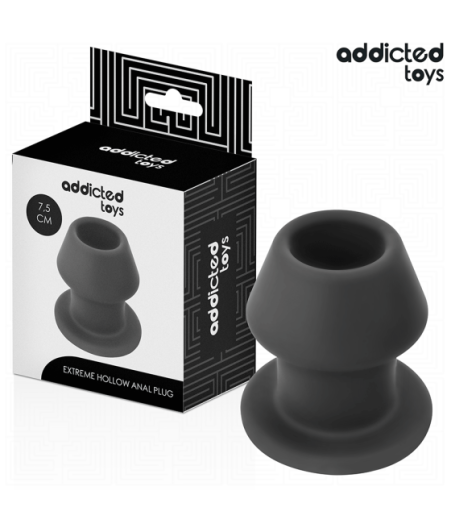 ADDICTED TOYS - EXTREME HOLLOW ANAL PLUG TAGLIA S 7,5 CM