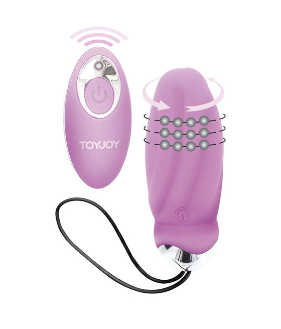TOYJOY - VIBRATORE ROSA CON TELECOMANDO PER LA FELICIT? CHE MI FAI CREPUSCOLARE