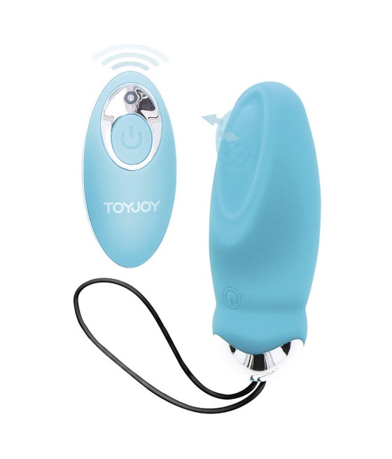TOYJOY - VIBRATORE HAPPINESS SONO COS? EGGCITED CON TELECOMANDO BLU