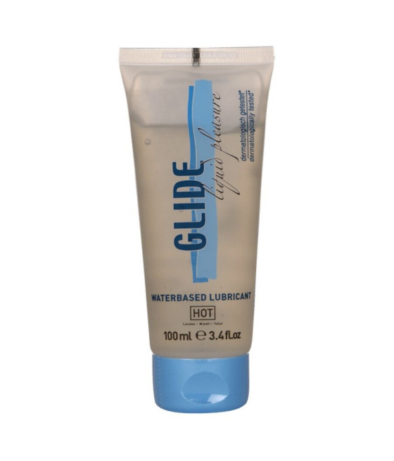 HOT - GLIDE LIQUID PLEASURE LUBRIFICANTE A BASE D'ACQUA 100 ML