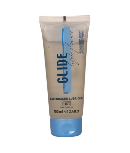 HOT - GLIDE LIQUID PLEASURE LUBRIFICANTE A BASE D'ACQUA 100 ML