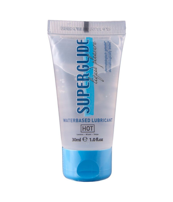 HOT - SUPERGLIDE LIQUID PLEASURE LUBRIFICANTE A BASE D'ACQUA 30 ML