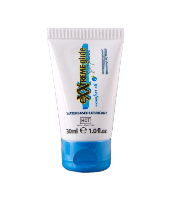 HOT - EXXTREME GLIDE LUBRIFICANTE A BASE D'ACQUA + OLIO COMFORT A+ 30 ML