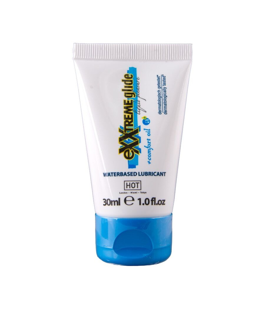 HOT - EXXTREME GLIDE LUBRIFICANTE A BASE D'ACQUA + OLIO COMFORT A+ 30 ML