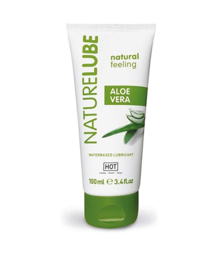 HOT - NATURE LUBE A BASE D'ACQUA DI ALOE VERA 100 ML