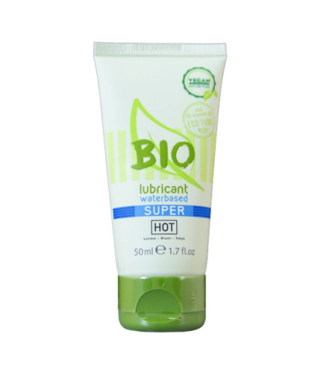HOT - LUBRIFICANTE BIO A BASE D'ACQUA SUPERGLIDE 50 ML