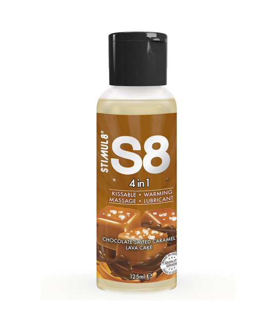 STIMUL8 - S8 LUBRIFICANTE 4 IN 1 AL CIOCCOLATO E CARAMELLO SALATO 125 ML