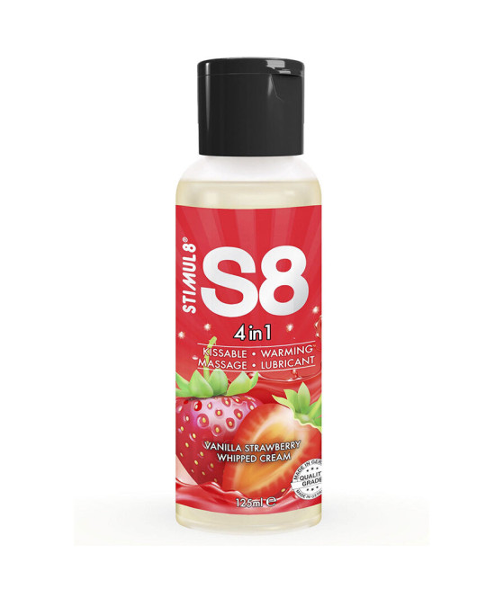 STIMUL8 - S8 LUBRIFICANTE 4 IN 1 AL DESSERT ALLA FRAGOLA 125 ML