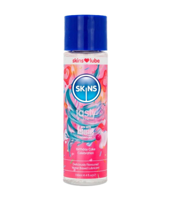SKINS - LUBRIFICANTE GUSTOSO A BASE D'ACQUA PER TORTA DI COMPLEANNO 130 ML