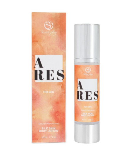 SECRETPLAY - ARES SILK LOZIONE PER LA PELLE PER UOMO 50 ML