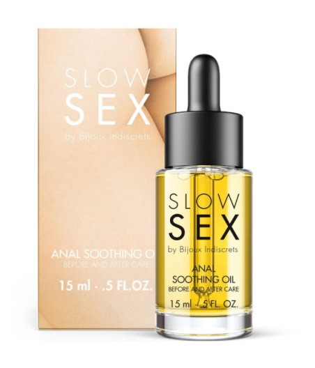 BIJOUX INDISCRETS - OLIO ANALE LENITIVO SLOW SEX 15 ML