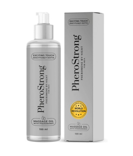 PHEROSTRONG - OLIO DA MASSAGGIO NOTTURNO PER UOMO 100 ML