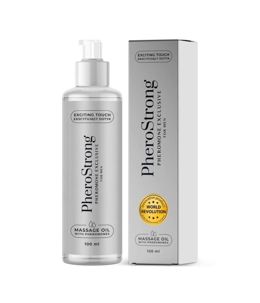 PHEROSTRONG - OLIO DA MASSAGGIO ESCLUSIVO PER UOMINI 100 ML