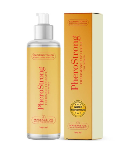 PHEROSTRONG - OLIO DA MASSAGGIO ESCLUSIVO PER DONNE 100 ML