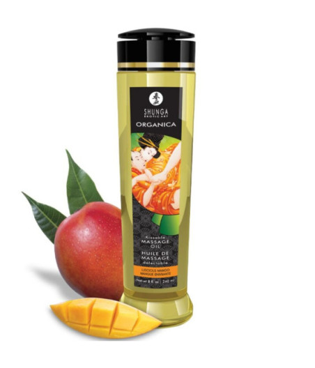 SHUNGA - OLIO DA MASSAGGIO BIOLOGICO MANGO 240 ML