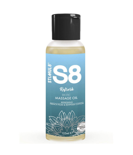 STIMUL8 - S8 OLIO DA MASSAGGIO IN COTONE REFRESH 125 ML