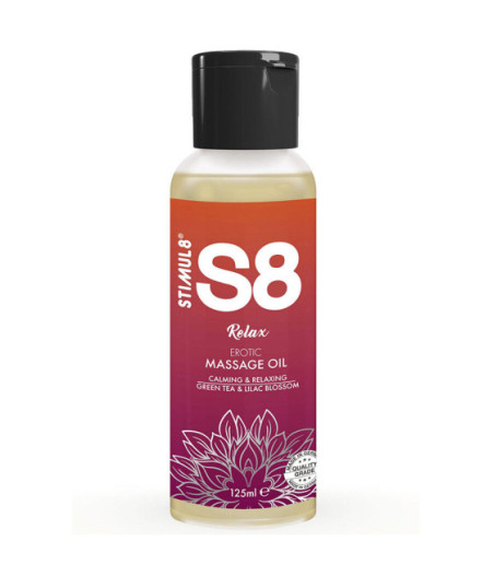 STIMUL8 - S8 RELAX OLIO PER MASSAGGI AL T? VERDE 125 ML