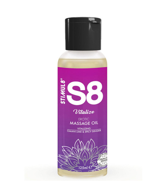 STIMUL8 - S8 VITALIZE OLIO DA MASSAGGIO AL LIME 125 ML