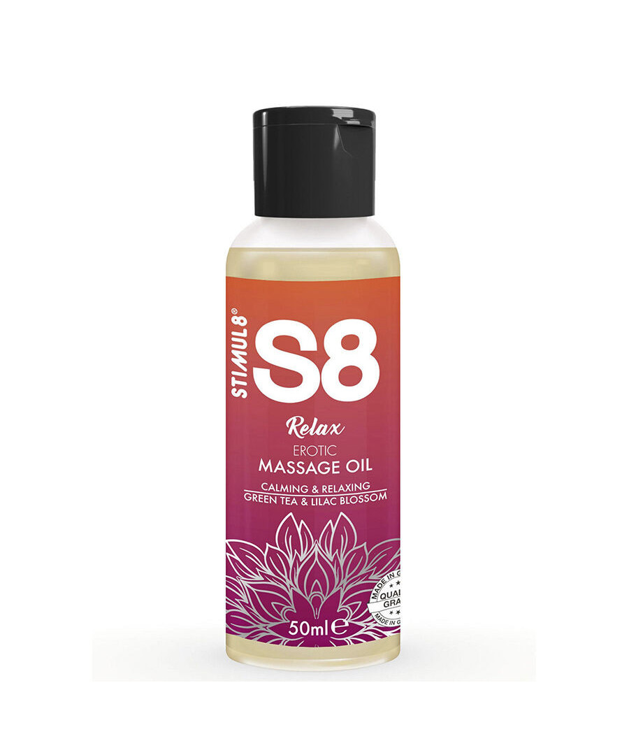 STIMUL8 - S8 RELAX OLIO PER MASSAGGIO EROTICO T? VERDE 50 ML