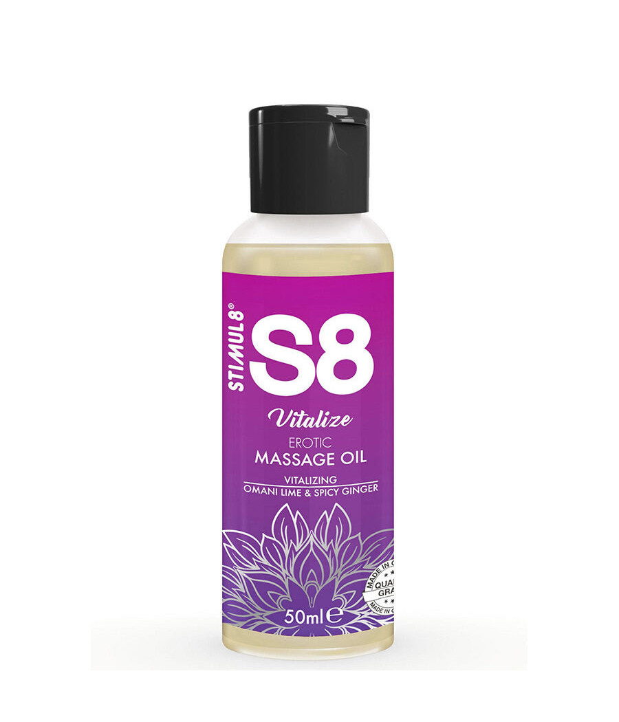 STIMUL8 - S8 VITALIZE OLIO PER MASSAGGIO EROTICO LIME 50 ML