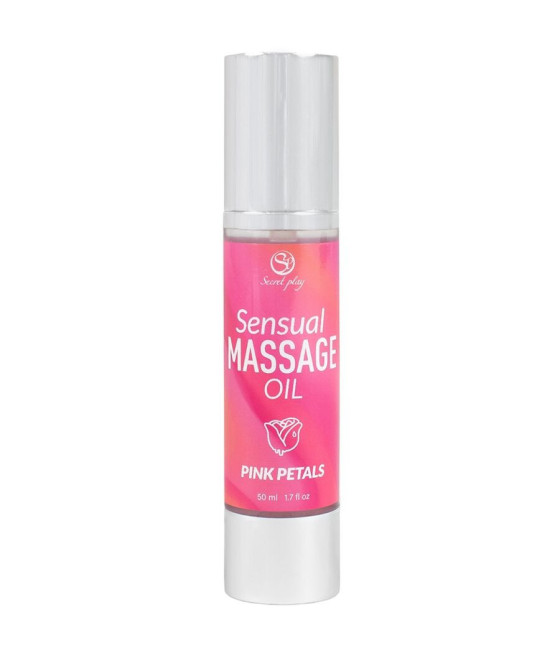 SECRETPLAY - OLIO PER MASSAGGI AI PETALI ROSA