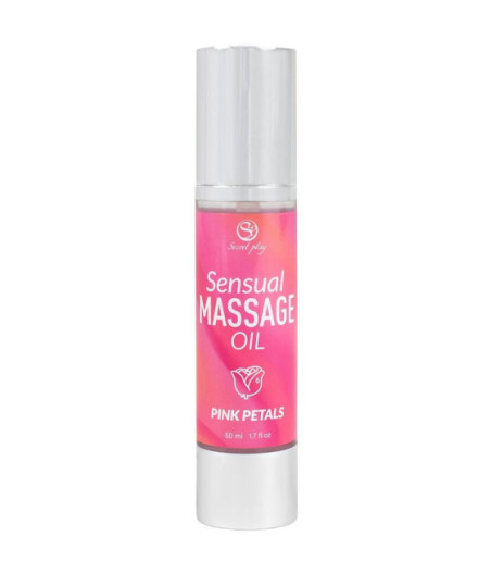 SECRETPLAY - OLIO PER MASSAGGI AI PETALI ROSA