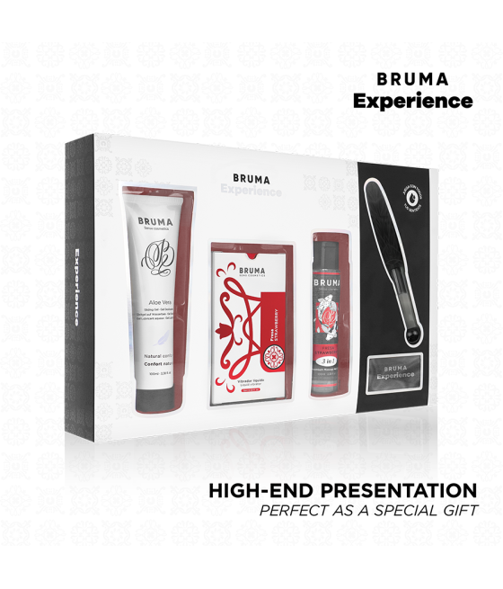 BRUMA XPERIENCE - KIT TENTAZIONE VIBRO-ORGASMICA DOLCE FRAGOLA