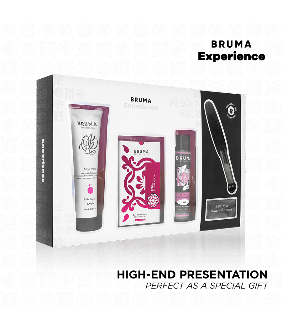 BRUMA XPERIENCE - KIT TENTAZIONE SWEET GUM CON POTENZIATORE DI ORGASMO