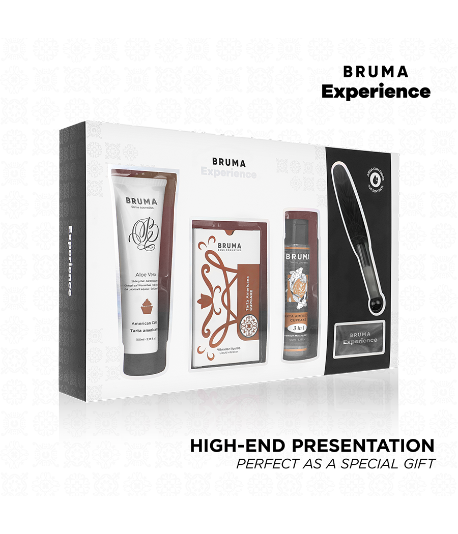 BRUMA XPERIENCE - KIT DOLCE TENTAZIONE TORTA AMERICANA VIBRO-ORGASMICA