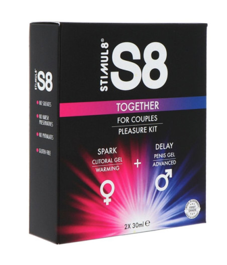 STIMUL8 - S8 TOGETHER KIT COPPIA 2 X 30 ML