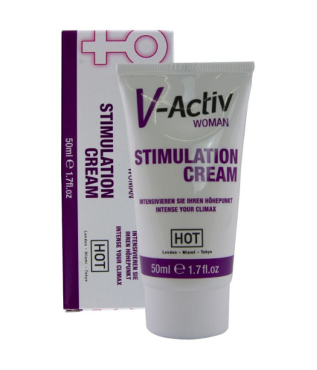 HOT - V-ACTIV CREMA STIMOLANTE DONNA 50 ML
