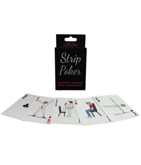 KHEPER GAMES - MAZZO DI CARTE DA GIOCO UMORISTICO PER STRIP POKER