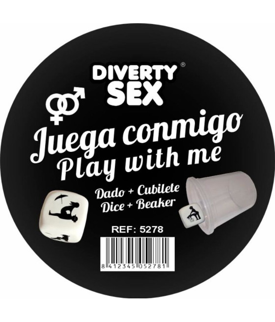 DIABLO PICANTE - DADI BIANCHI DURI CON POSIZIONI E CUBO