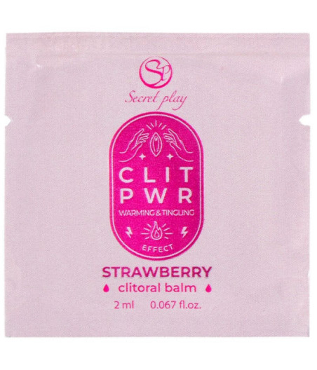 SECRETPLAY - LUBRIFICANTE MONODOSE ALLA FRAGOLA 2 ML