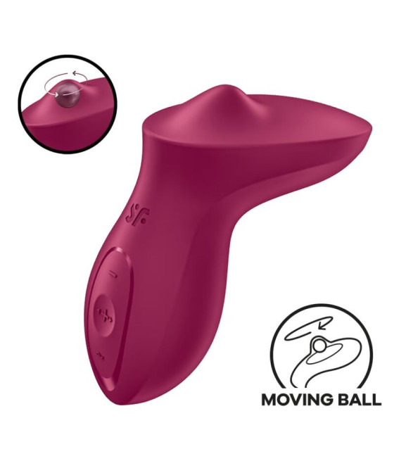 SATISFYER - VIBRATORE ECCITANTE DA APPOGGIO CLITORIDE FUCSIA