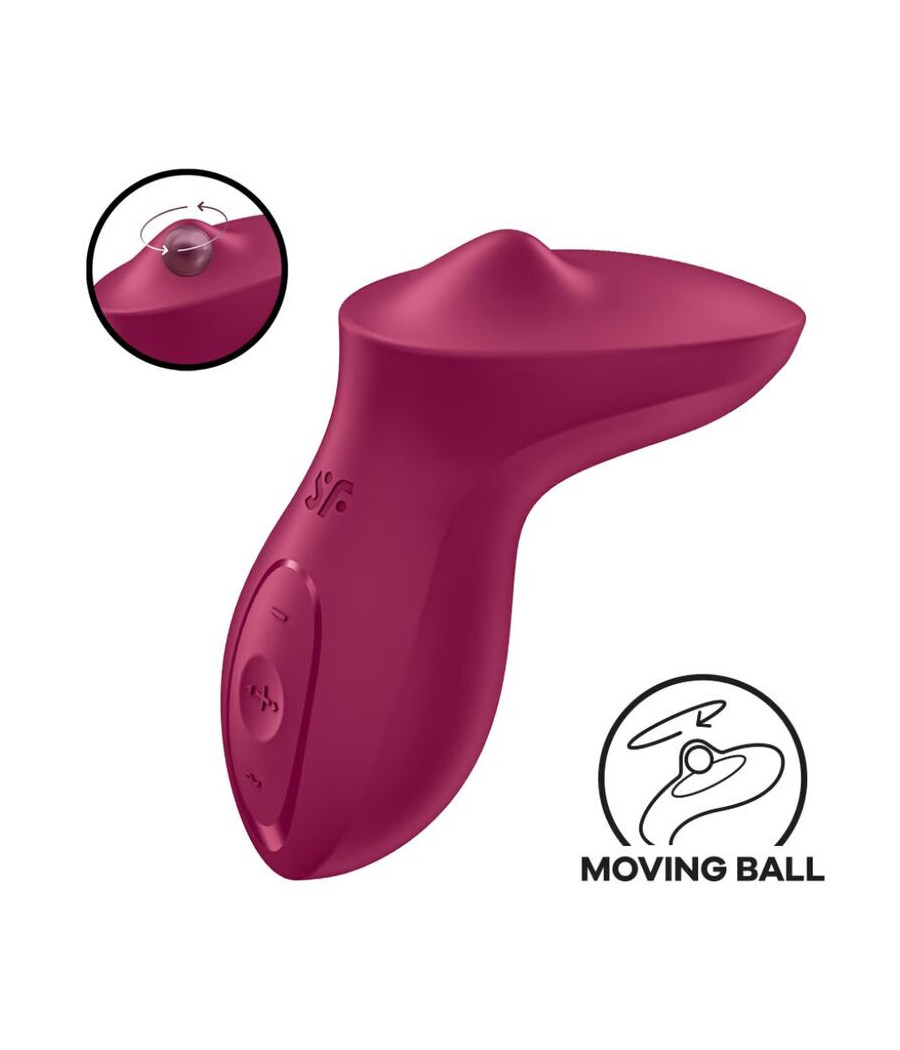 SATISFYER - VIBRATORE ECCITANTE DA APPOGGIO CLITORIDE FUCSIA