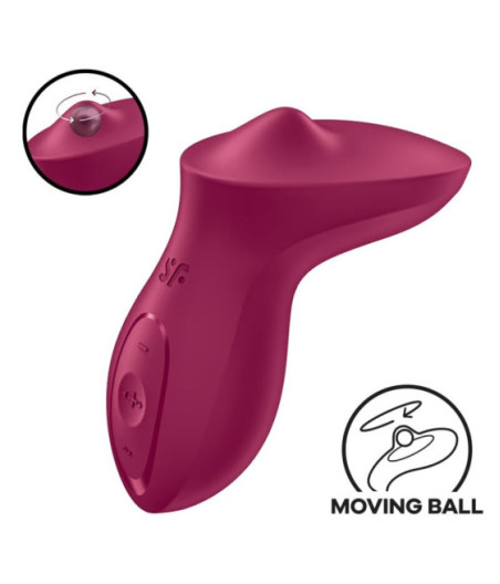SATISFYER - VIBRATORE ECCITANTE DA APPOGGIO CLITORIDE FUCSIA
