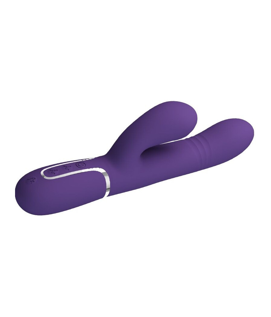 PRETTY LOVE - VIBRATORE MULTIFUNZIONE G-SPOT VIOLA