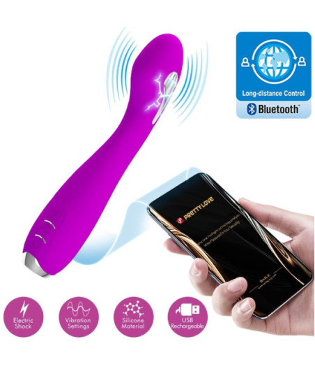 PRETTY LOVE - HECTOR VIBRATORE ELETTROSHOCK APP GRATUITA VIOLA