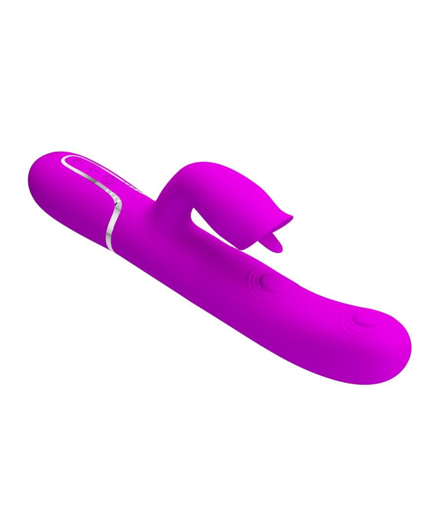 PRETTY LOVE - VIBRATORE CONIGLIO CON LICING FUCSIA