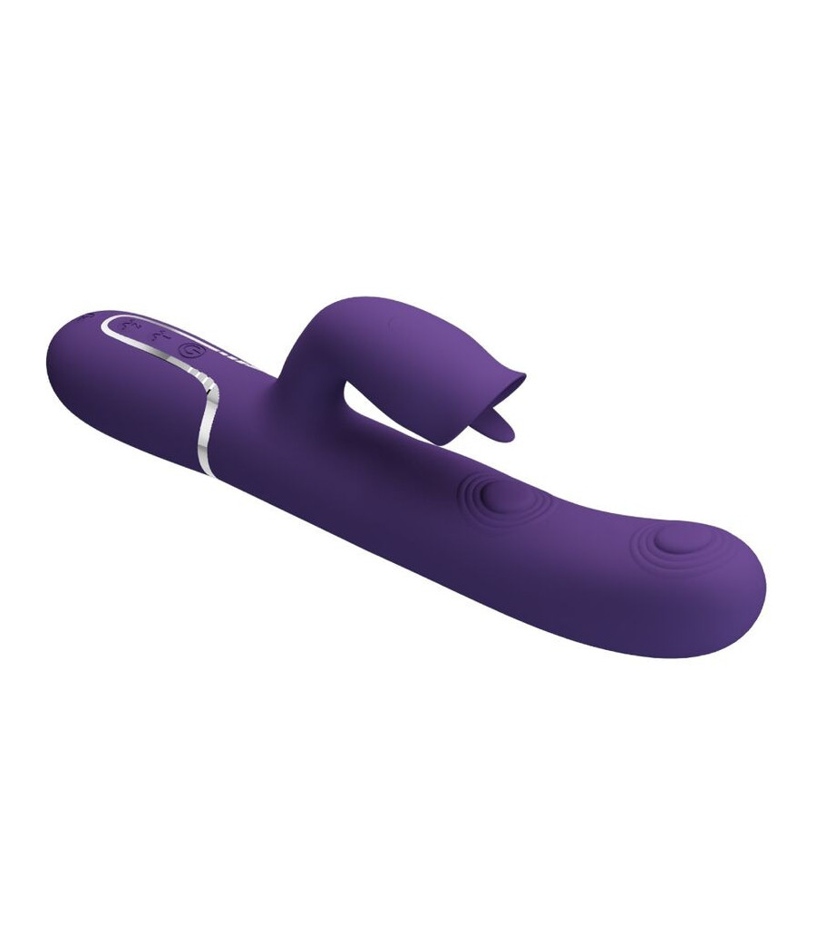 PRETTY LOVE - VIBRATORE CONIGLIO CON VIOLA DA LECCARE