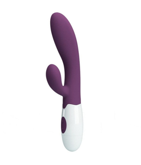PRETTY LOVE - ALVIS VIBRATORE RABBIT E PUNTO G VIOLA
