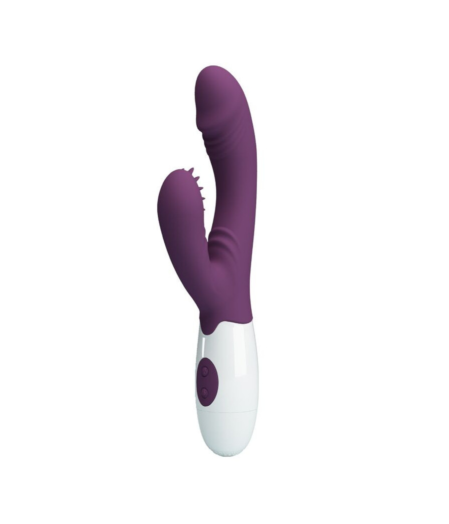 PRETTY LOVE - ANDRE VIBRATORE RABBIT E STIMOLATORE PUNTO G VIOLA